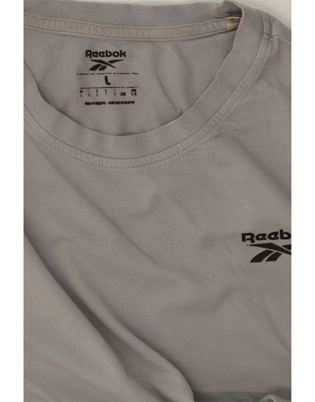 Мужская футболка Reebok, большая, серая