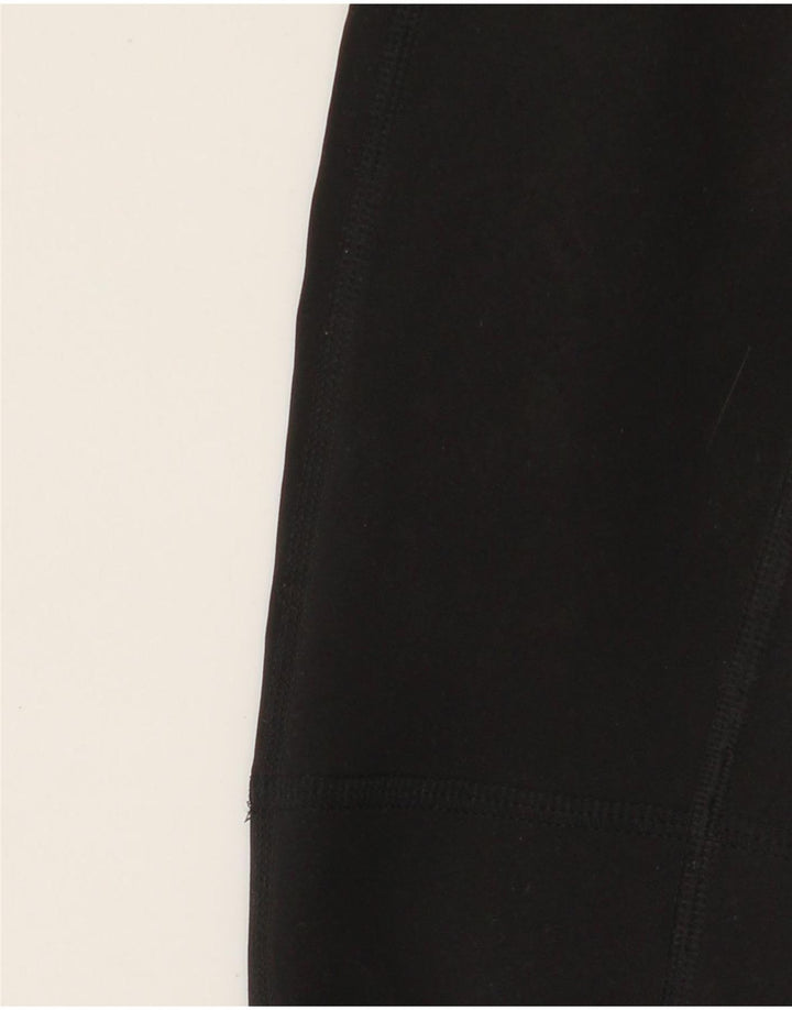 Женские леггинсы Adidas UK 8/10, маленькие черные из полиэстера