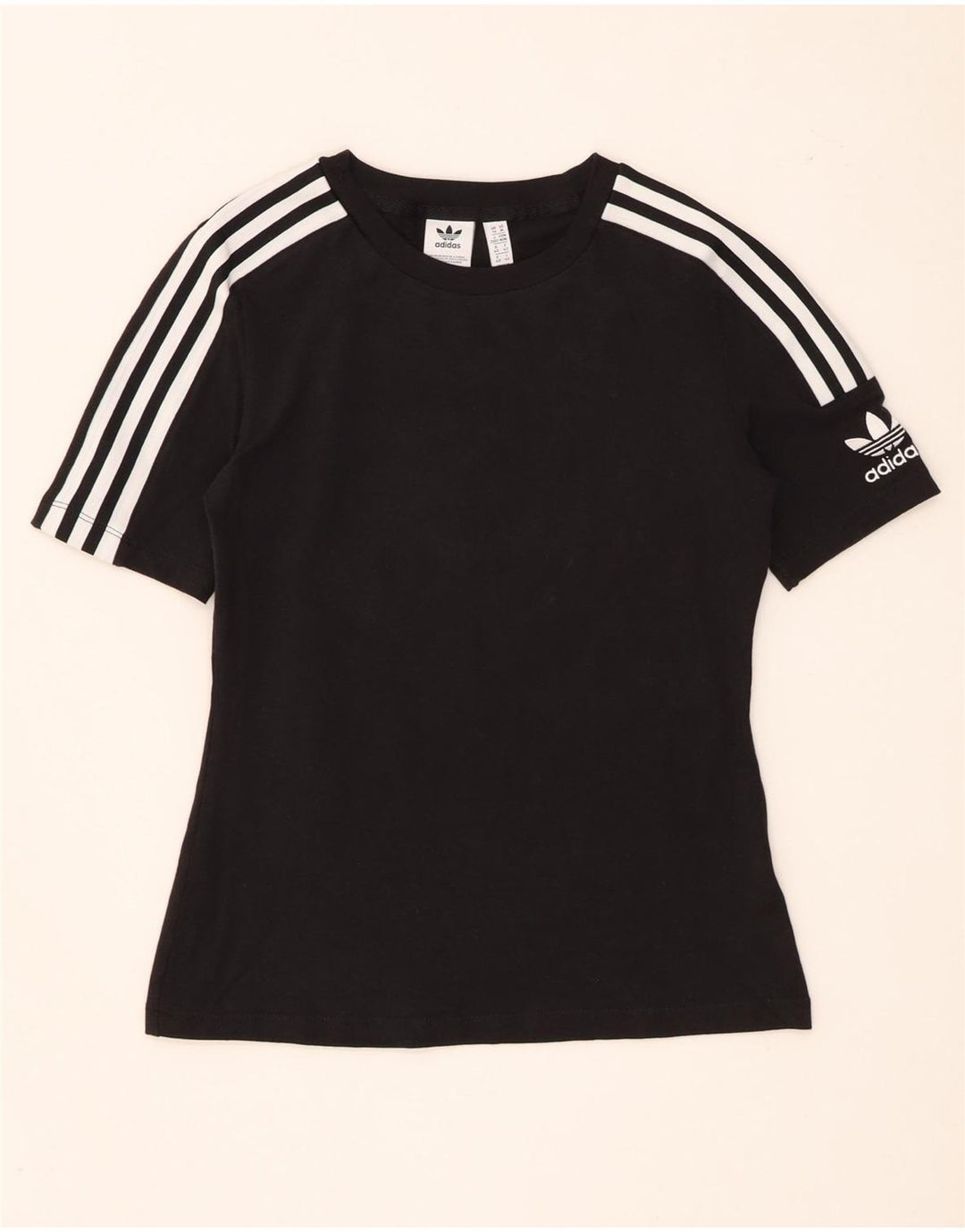 Женская футболка Adidas Top UK 14, средний черный хлопок