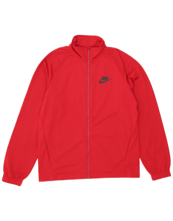 Мужская спортивная куртка Nike, средний красный полиэстер