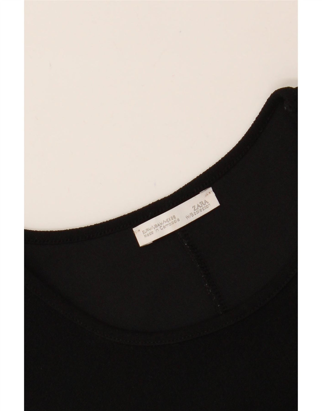 ZARA Womens Sleeveless Sheath Dress UK 12 Medium Black Vintage Zara and Second-Hand Zara from Messina Hembry 