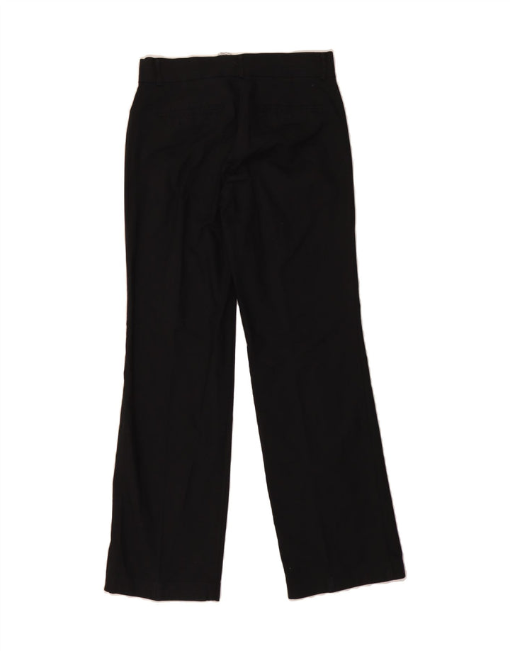 DOCKERS Womens Straight Casual Trousers US 4 Small W28 L30 Black Polyester Vintage Dockers and Second-Hand Dockers from Messina Hembry 
