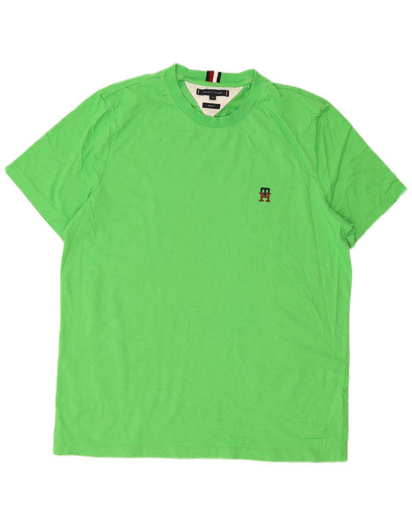 Мужская футболка Tommy Hilfiger Top XL, зеленый хлопок