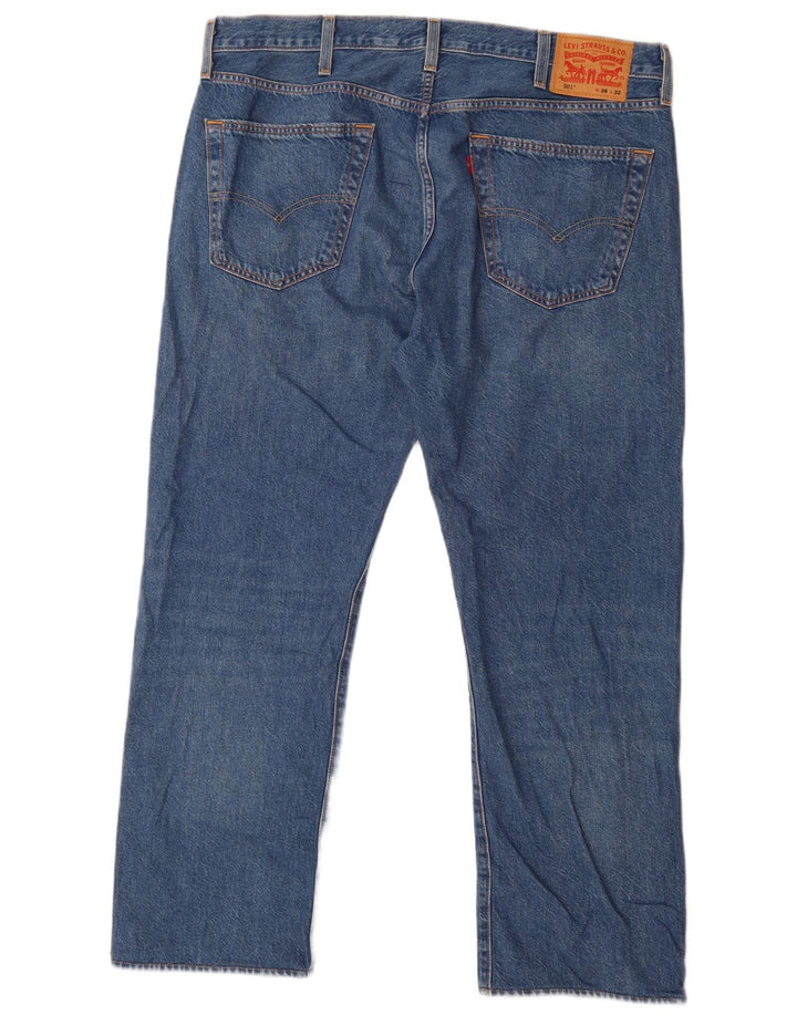 Мужские прямые джинсы Levi's 501 W38 L28 синие