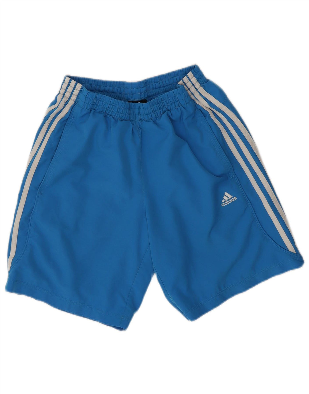 ADIDAS Mens Sport Shorts Small  Blue Polyester