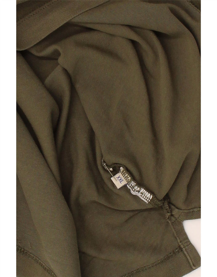COLMAR Mens Polo Shirt 2XL Green Cotton Vintage Colmar and Second-Hand Colmar from Messina Hembry 