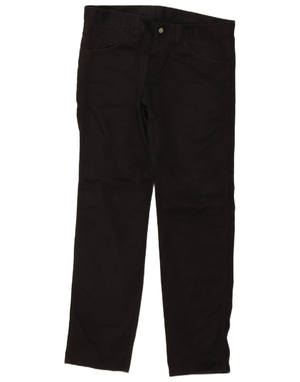 Мужские прямые повседневные брюки Carhartt W36 L34, черные, хлопковые