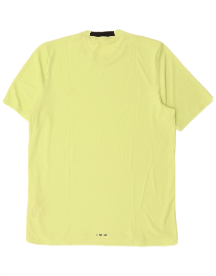 Мужская футболка Adidas Top Medium Green из полиэстера