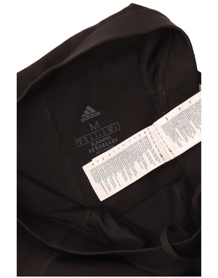 Женские спортивные брюки Adidas Aeroready UK 14, средний черный полиэстер