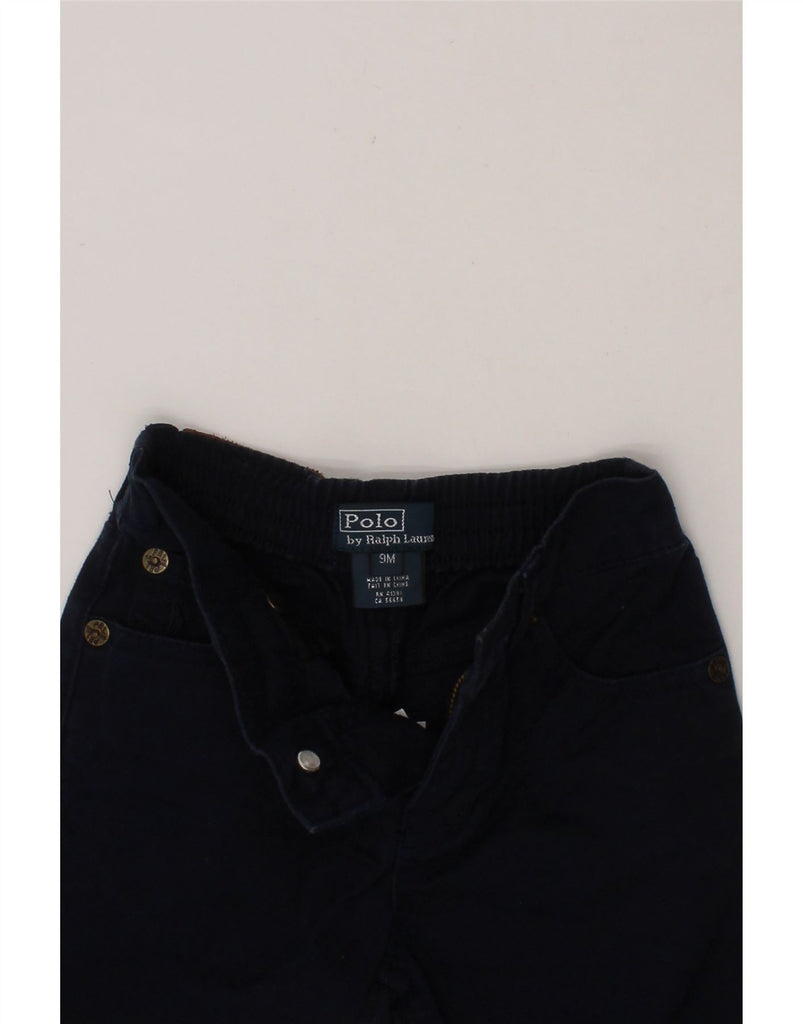 POLO RALPH LAUREN Baby Boys Straight Jeans 6-9 Months W16 L8 Navy Blue Vintage Polo Ralph Lauren and Second-Hand Polo Ralph Lauren from Messina Hembry 