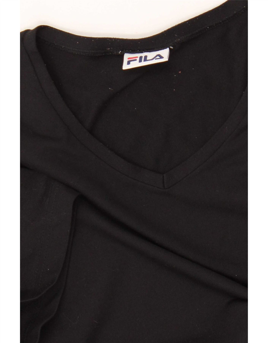 Женская футболка Fila, маленькая, черная