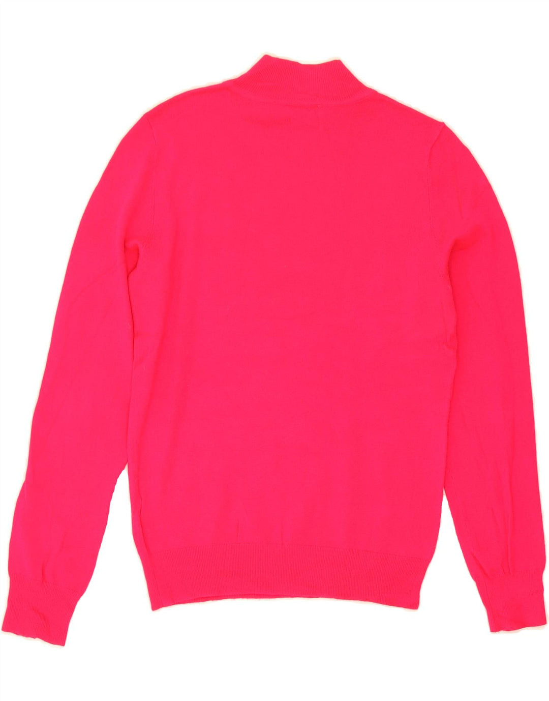 OASIS Womens Turtle Neck Jumper Sweater UK 10 Small Pink Acrylic Vintage Oasis and Second-Hand Oasis from Messina Hembry 