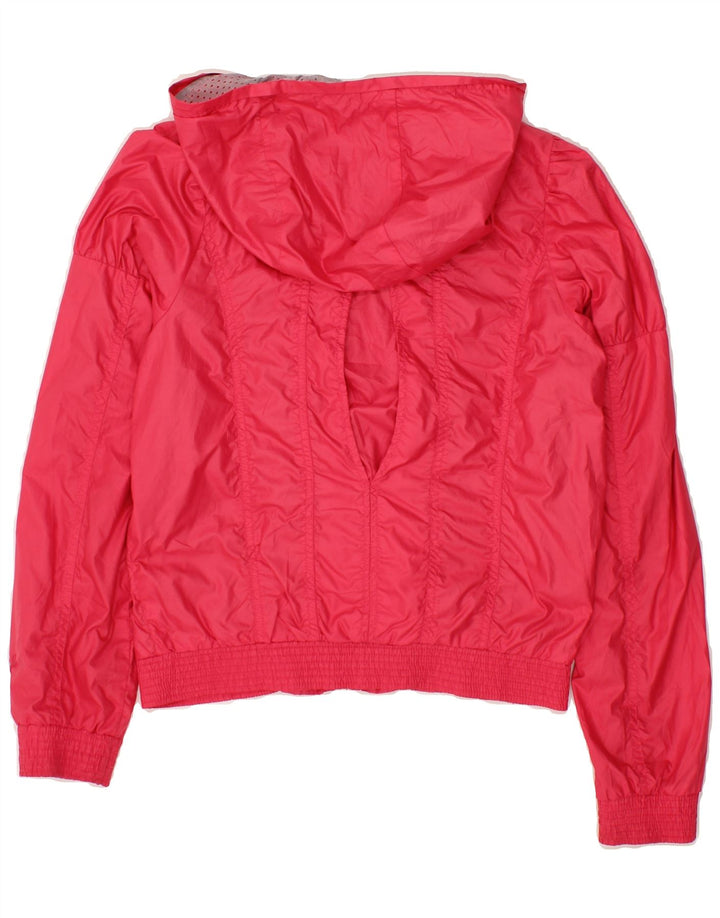 LIU JO Girls Hooded Bomber Jacket 13-14 Years Pink Polyester Vintage Liu Jo and Second-Hand Liu Jo from Messina Hembry 