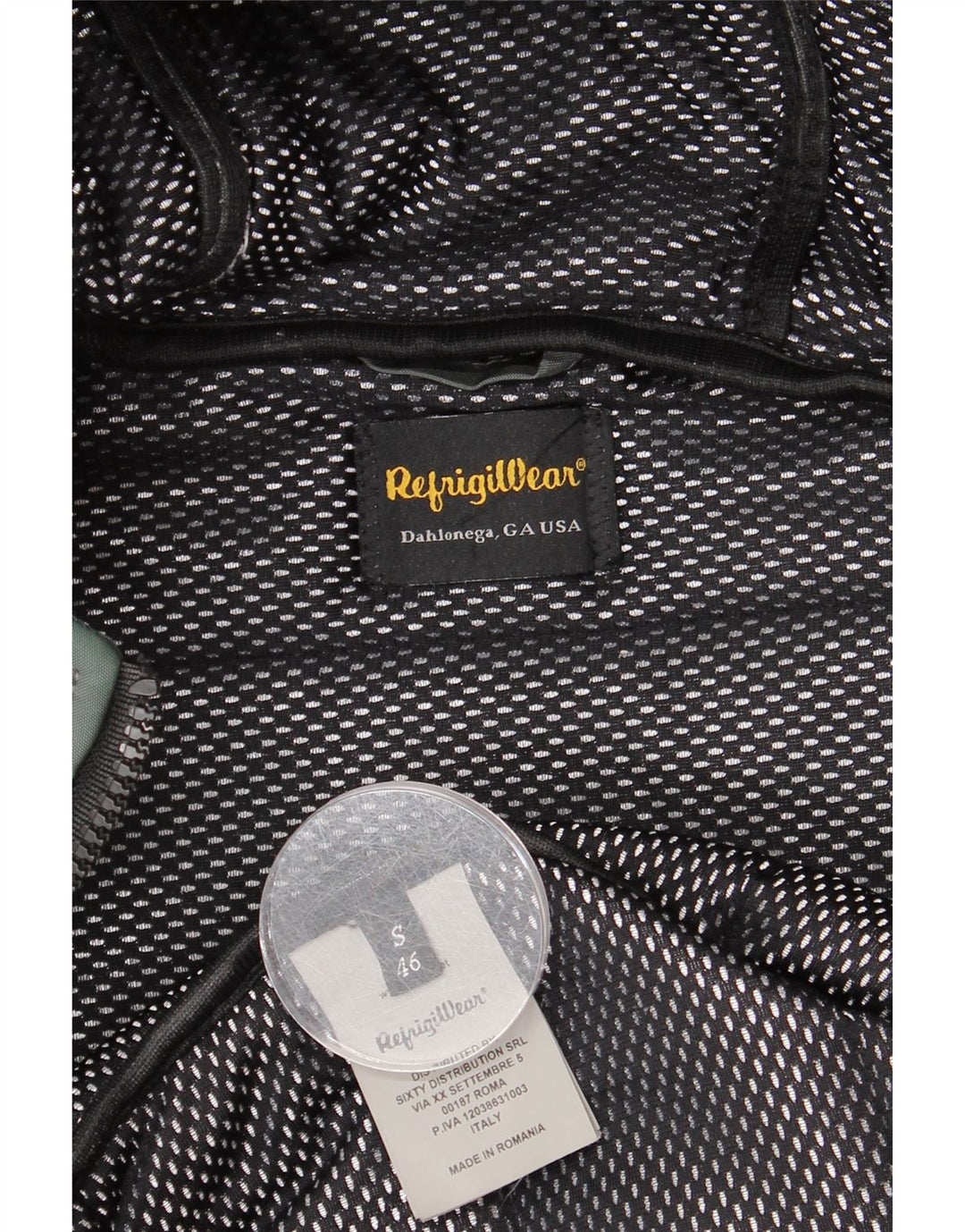 Refrigiwear Мужская утепленная куртка с капюшоном IT 46 Маленький Зеленый Полиамид