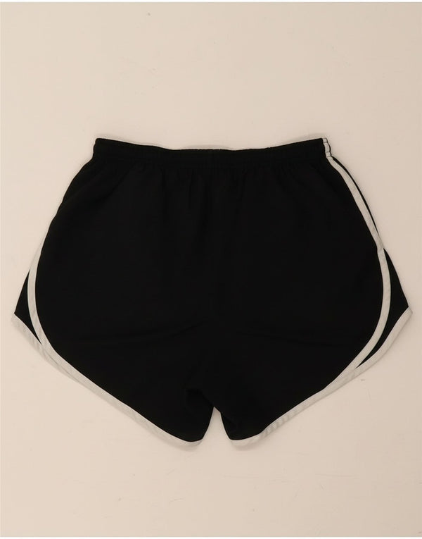 Женские спортивные шорты Nike Dri Fit UK 8, маленькие черные из полиэстера