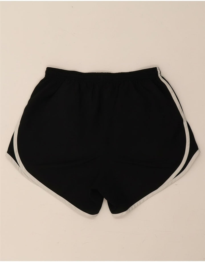 Женские спортивные шорты Nike Dri Fit UK 8, маленькие черные из полиэстера