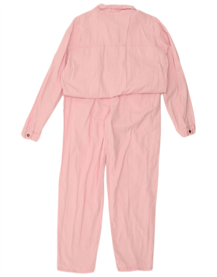 Винтажный женский комбинезон IT 48 XL, розовый хлопок