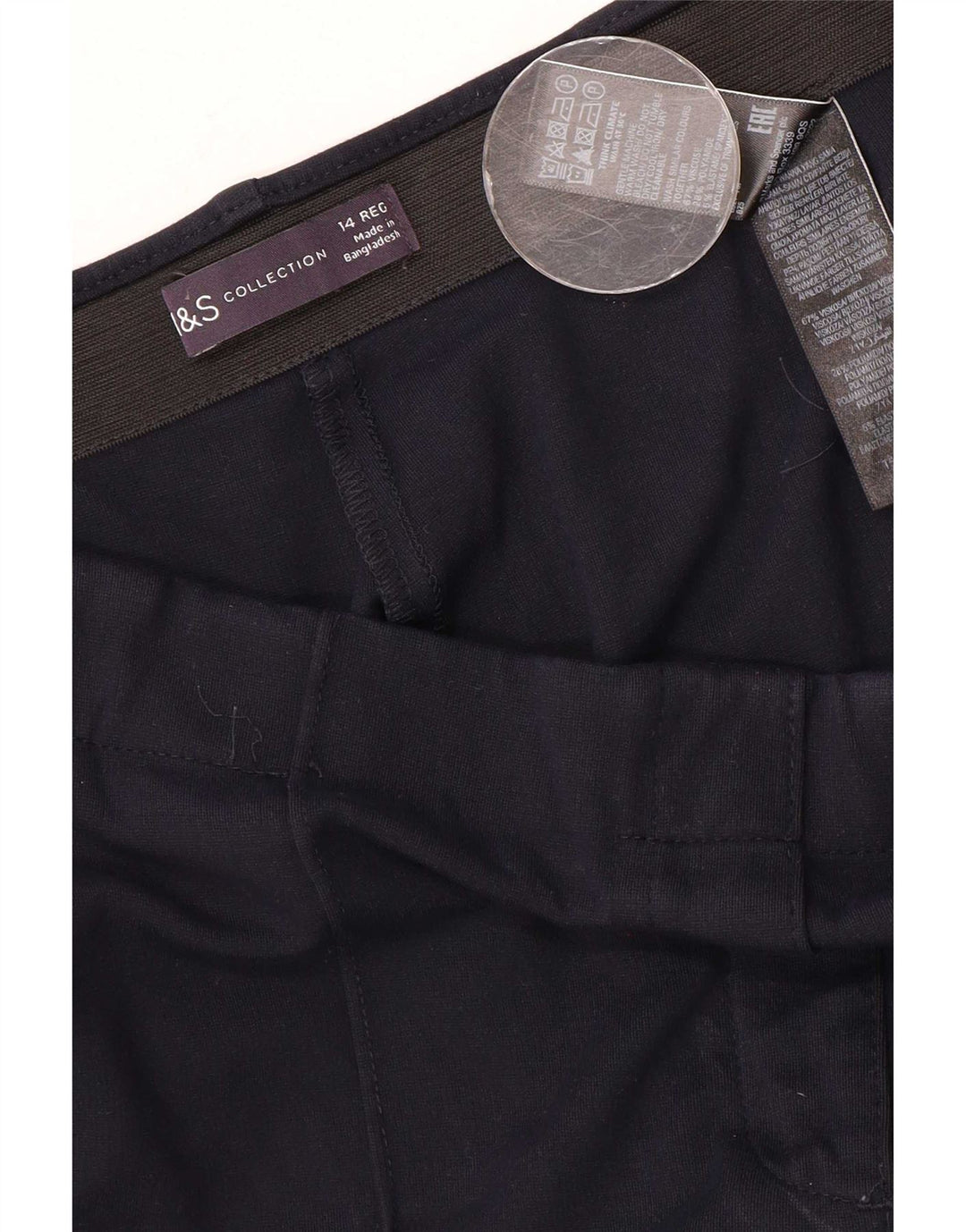 Женские брюки чинос Marks & Spencer UK 14 Medium W30 L28 Темно-синие