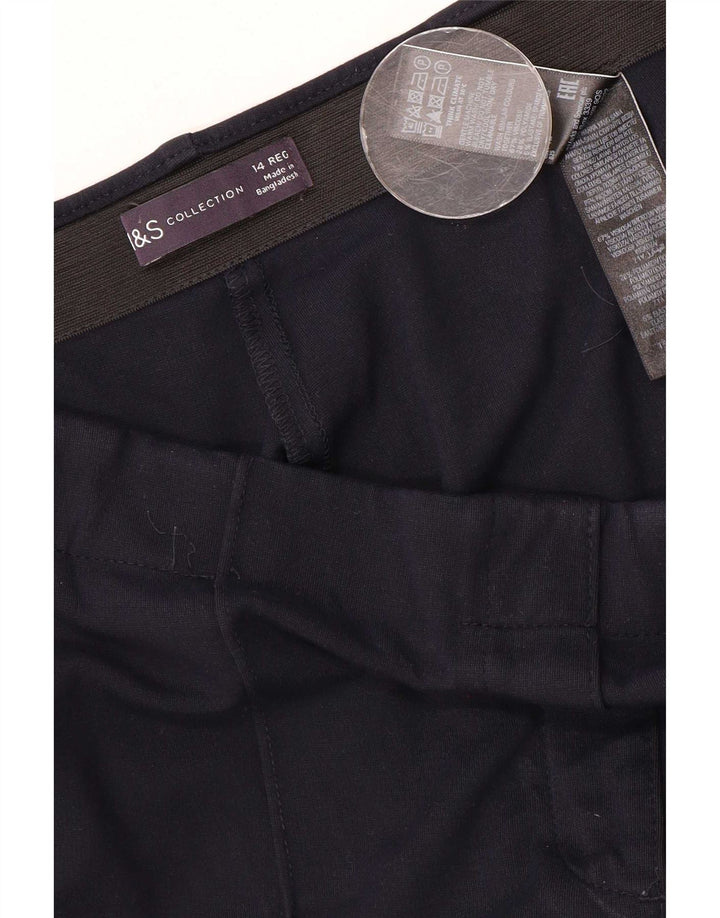 Женские брюки чинос Marks & Spencer UK 14 Medium W30 L28 Темно-синие