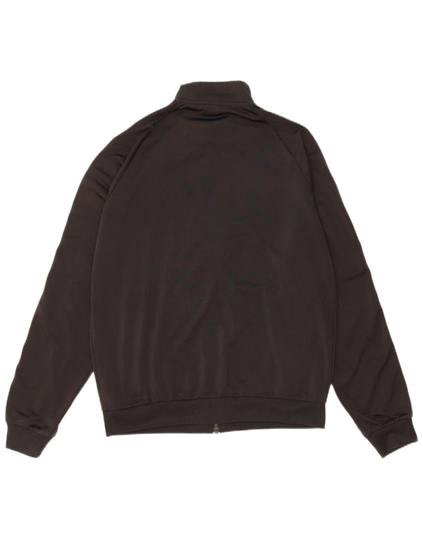 Adidas Mens Tracksuit Top Jacket Medium Black Polyester