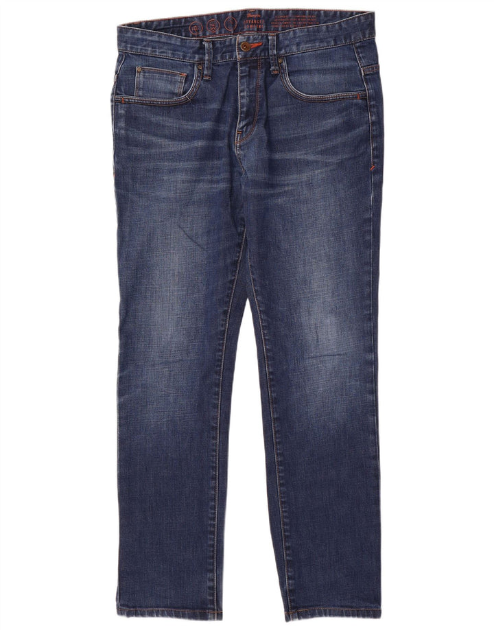 Джинсы мужские узкие Wrangler W32 L30 синие