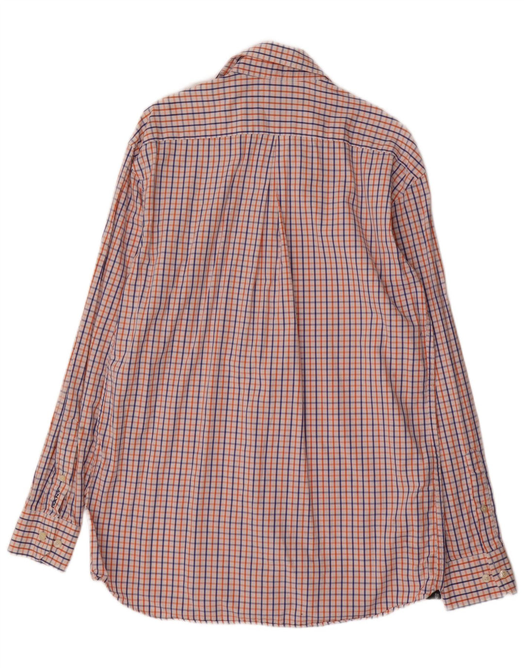 GANT Мужская рубашка стандартного кроя, средний размер, разноцветная клетка, хлопок