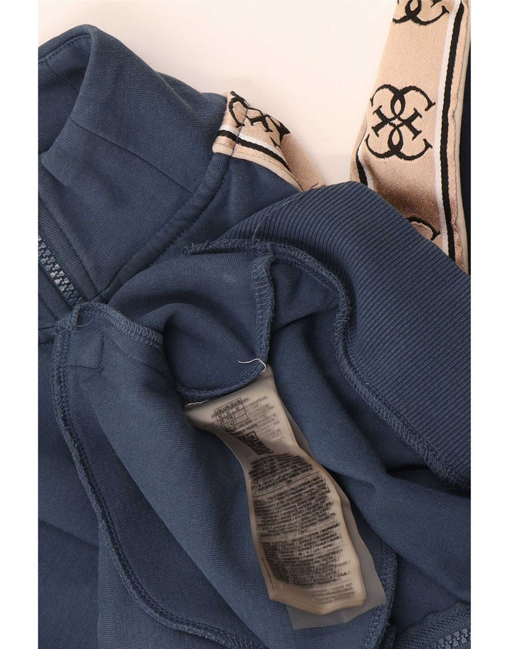 Guess Женский спортивный костюм Top Jacket UK 14 Medium Navy Blue Colorblock