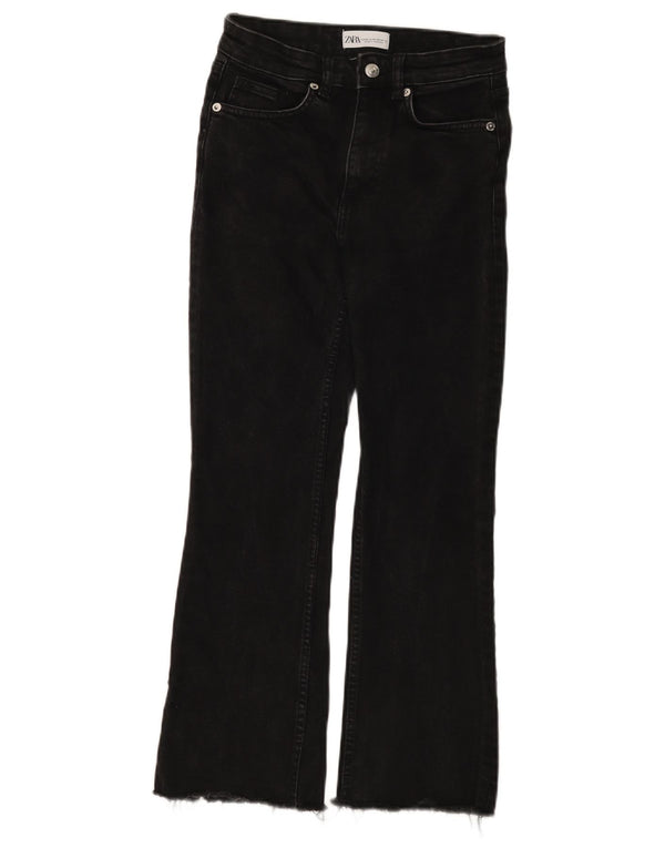 Женские джинсы Bootcut Zara EU 36 XS W26 L25 черные