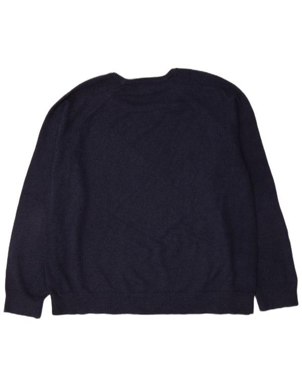 Мужской джемпер с круглым вырезом L.L.Bean 2XL, темно-синий, хлопок