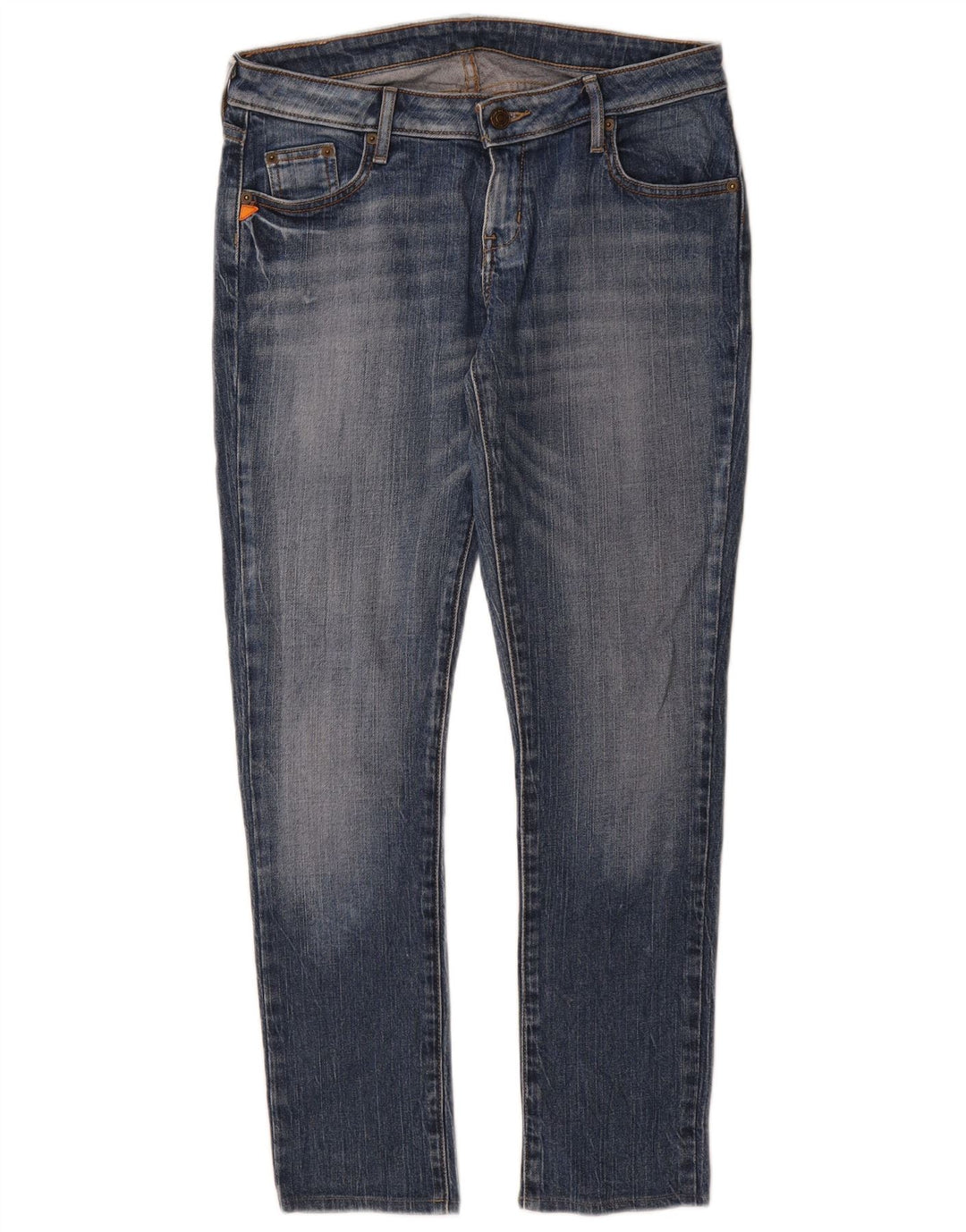 Женские узкие джинсы Kappa Perfect Fit W31 L30 синие
