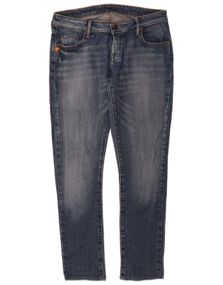 Женские узкие джинсы Kappa Perfect Fit W31 L30 синие