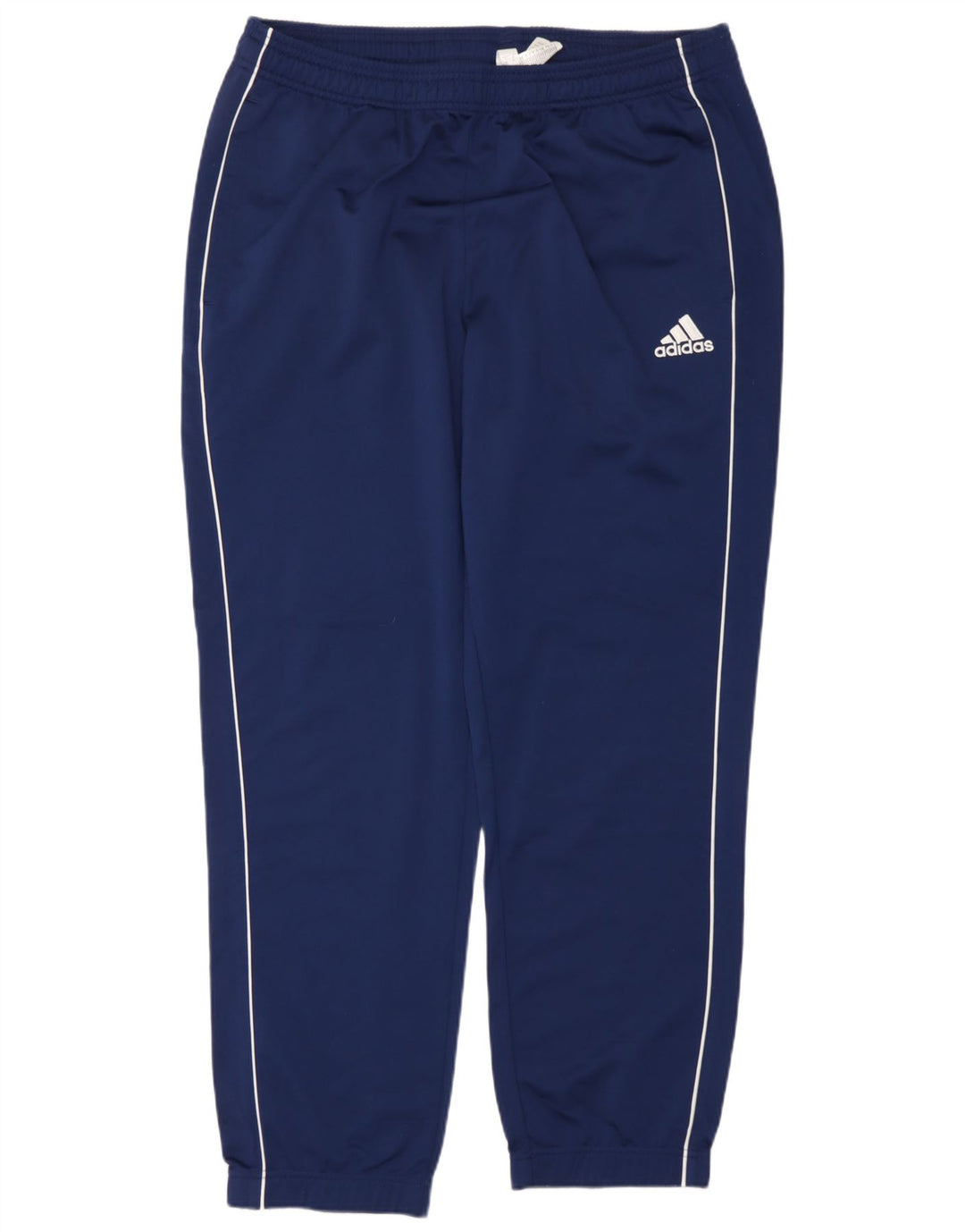 ADIDAS Mens Tracksuit Trousers Joggers XL  Navy Blue Polyester