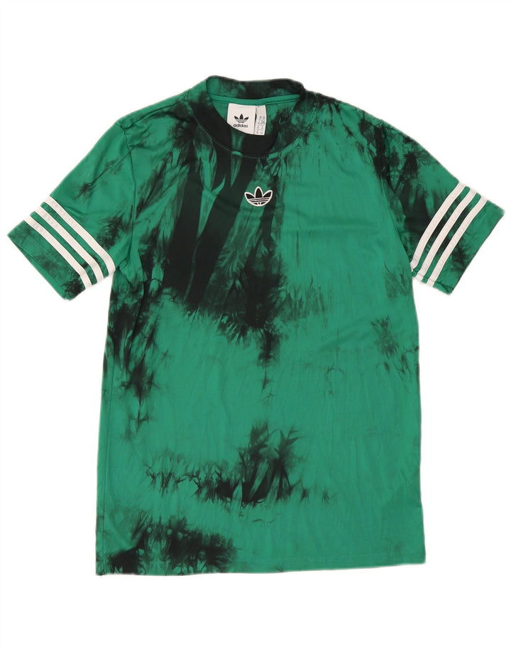 Мужская футболка Adidas Top XS Green Tie Dye из полиэстера