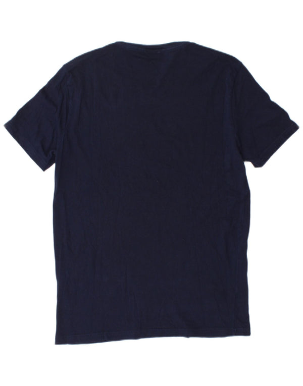 Мужская футболка Benetton Top Medium Темно-синяя, Хлопок