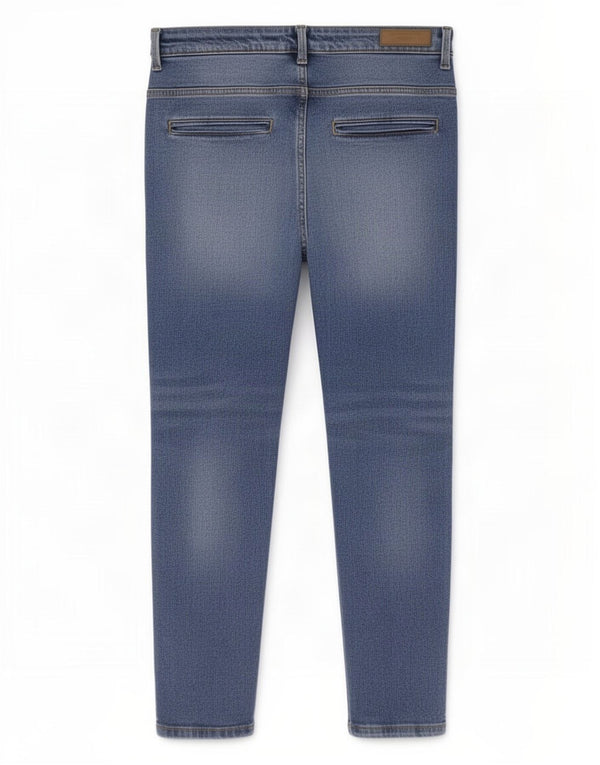 Мужские узкие джинсы Zara EU 44, большие W34 L26, синие, хлопок