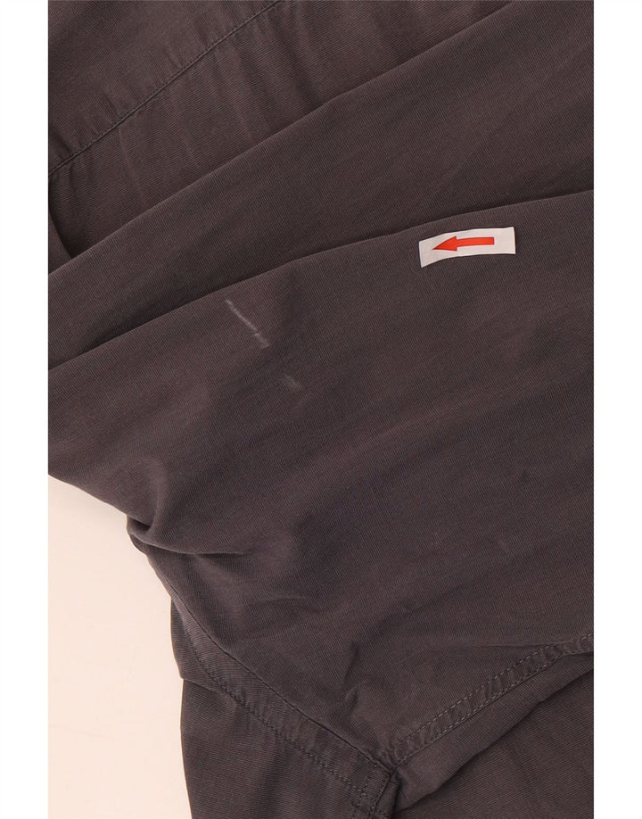 Мужская рубашка CALVIN KLEIN, размер 42, большая, серая, хлопок