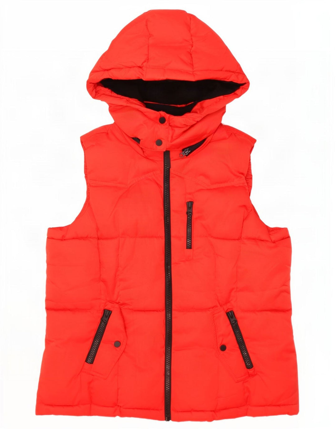 Женский утепленный жилет с капюшоном Marks & Spencer UK 18 XL, красный полиэстер