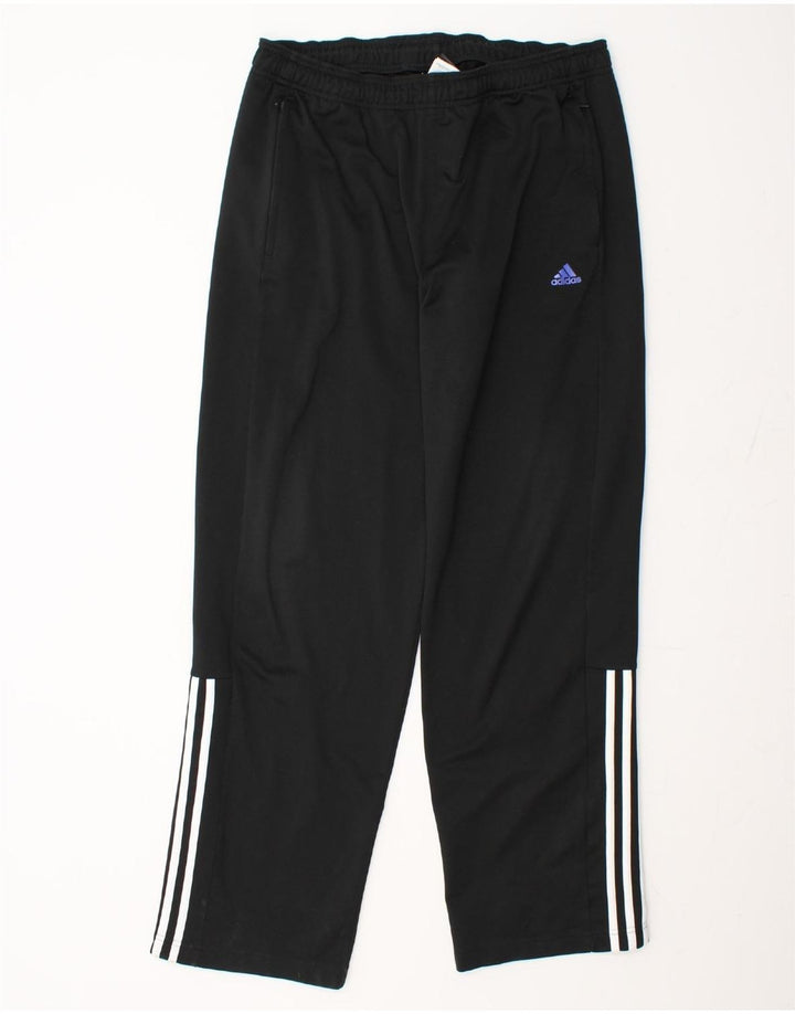 ADIDAS Mens Tracksuit Trousers Large  Black Polyester Vintage Adidas and Second-Hand Adidas from Messina Hembry 