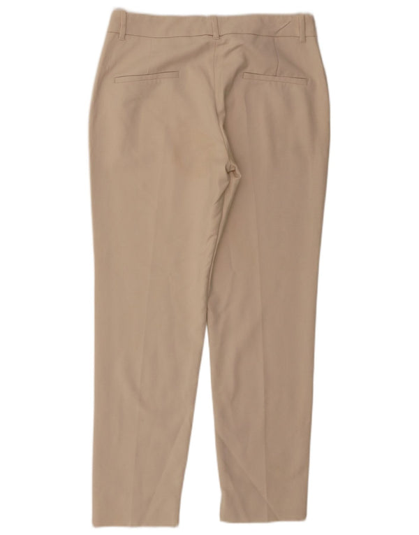 Женские зауженные брюки чинос Zara Medium W28 L27 Бежевые