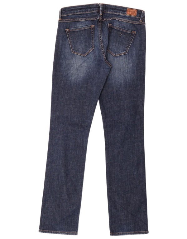 Женские прямые джинсы Guess Starlet W30 L32, синие, хлопок