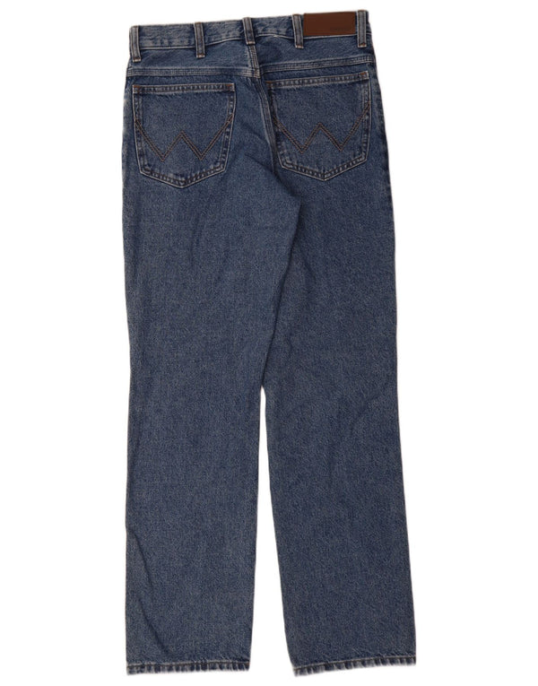 Мужские прямые джинсы Wrangler W30 L32 синие, хлопок