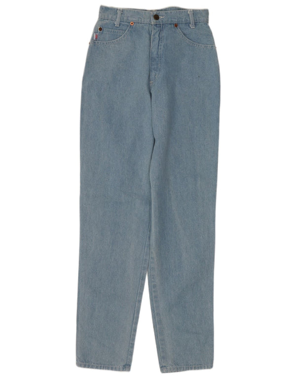 ENRICO COVERI Зауженные джинсы для девочек с высокой талией 13-14 лет W24 L30 Синие