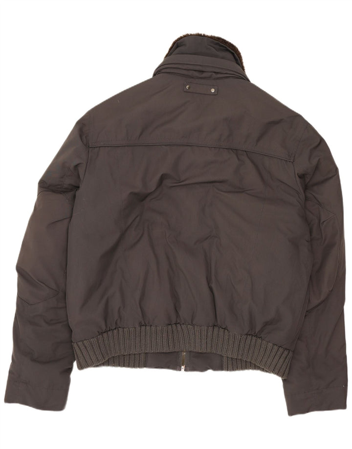 Мужской бомбер P&P People IT 50, большой серый полиэстер