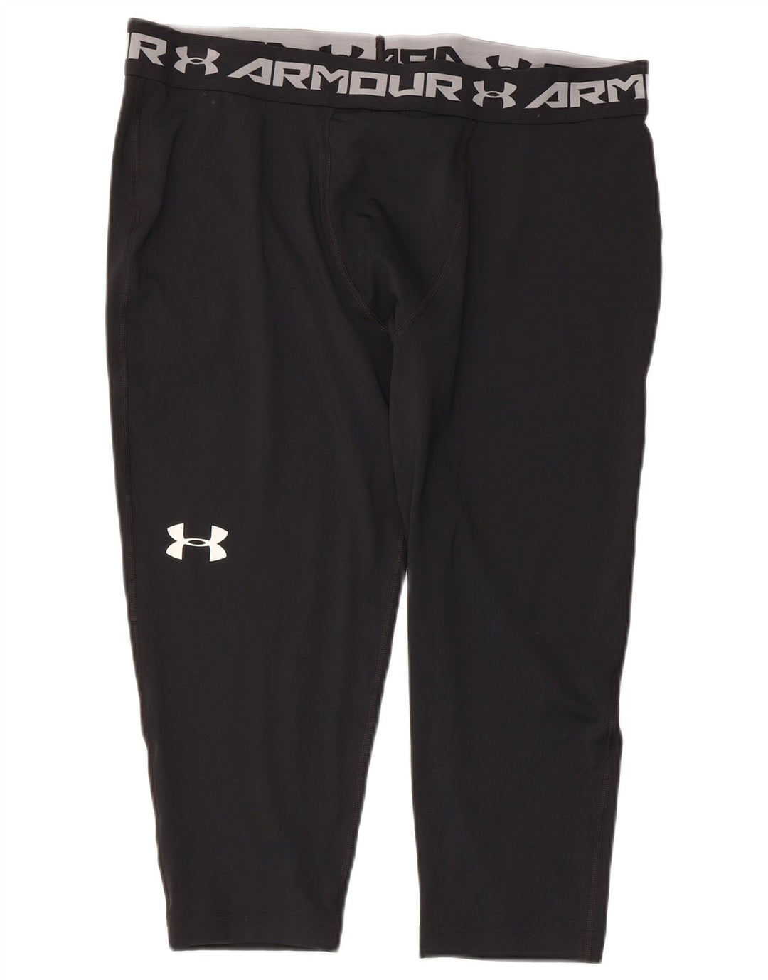 Мужские леггинсы-капри с рисунком Under Armour 2XL, черный полиэстер