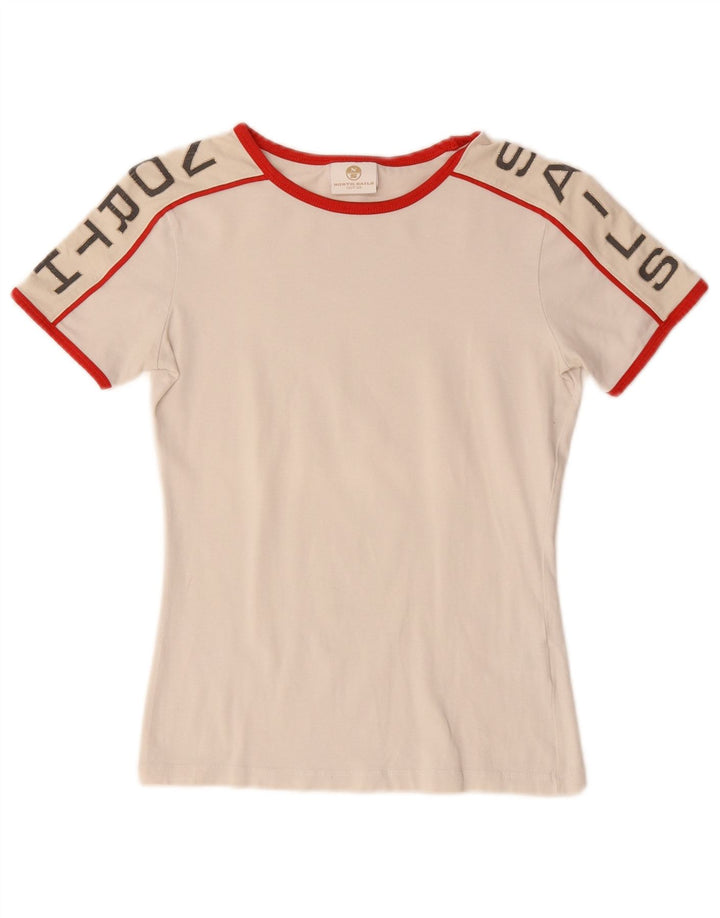 Женская футболка с рисунком North Sails Top UK 6 XS Белая