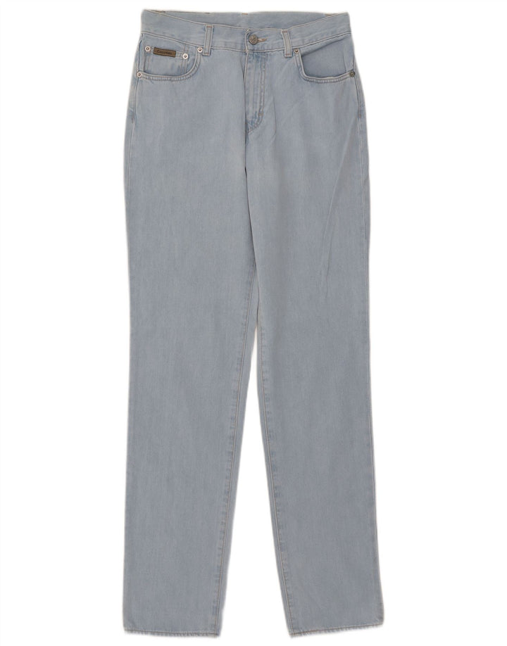 Женские прямые джинсы Calvin Klein W30 L32 синие, хлопок