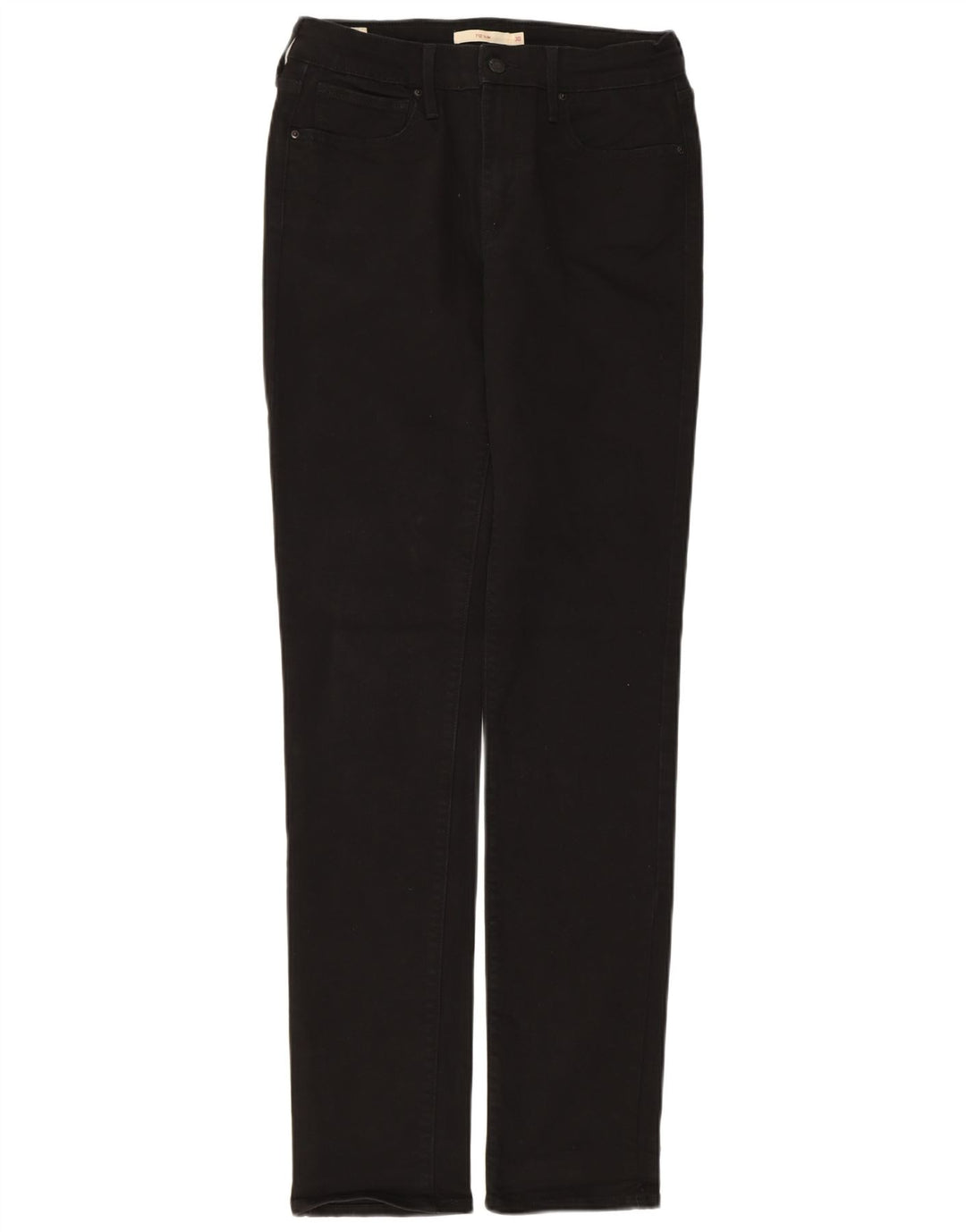 Женские узкие джинсы Levi's 710 W30 L34, черный хлопок