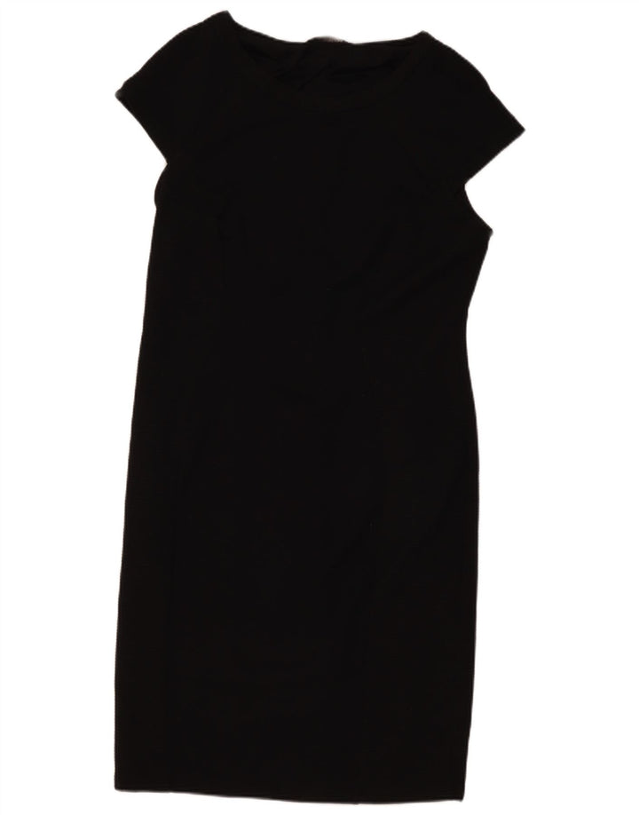 Женское платье-футляр Marks & Spencer UK 18 XL, черный полиэстер
