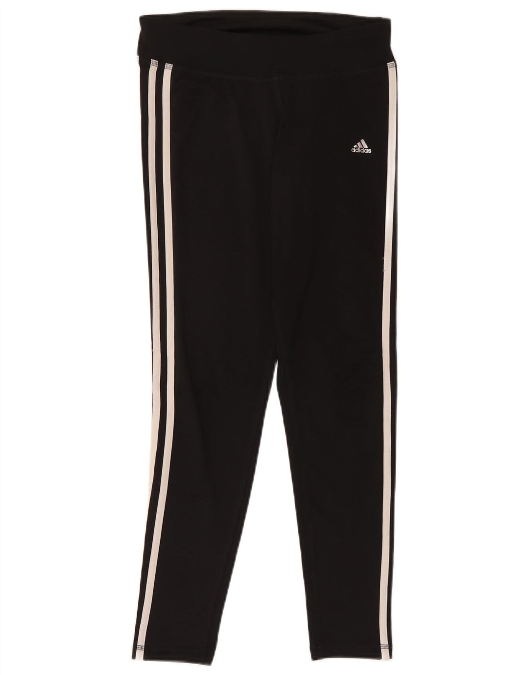 Женские леггинсы Adidas UK 8/10, маленькие черные из полиэстера