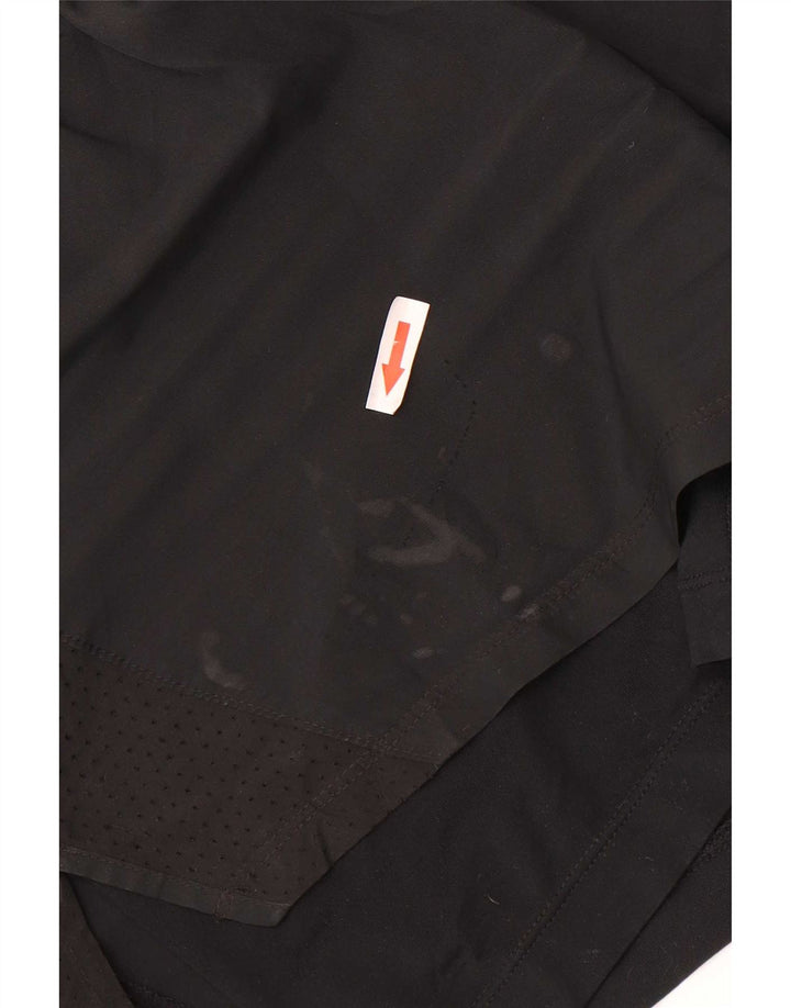 Женские спортивные шорты Nike Dri Fit UK 14, средний черный полиэстер